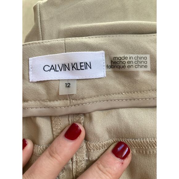Calvin Klein Stretch Slacks, Size 12 - Picture 3 of 5